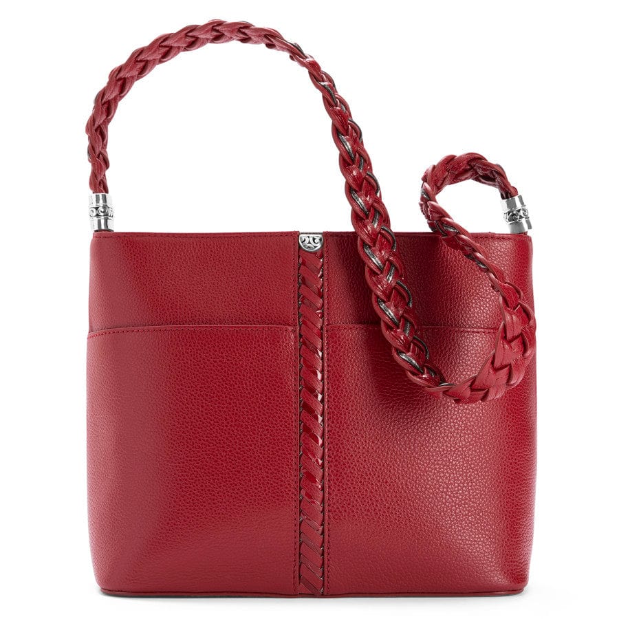 Beaumont Square Bucket Bag lipstick-metallic-silver 1