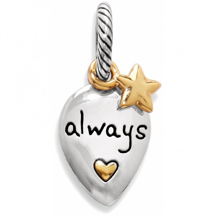 Believe Charm silver-gold 3