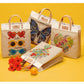 Bella Bouquet Burlap Tote