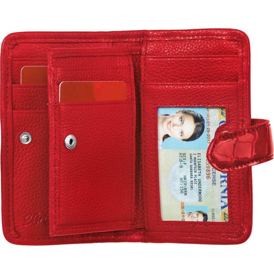 Bellissimo Heart Card Case lipstick-patent-croco 3