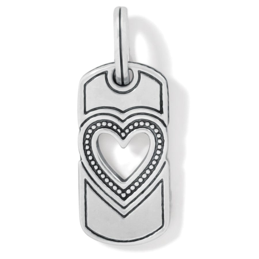 Beloved Heart Amulet silver-red 2