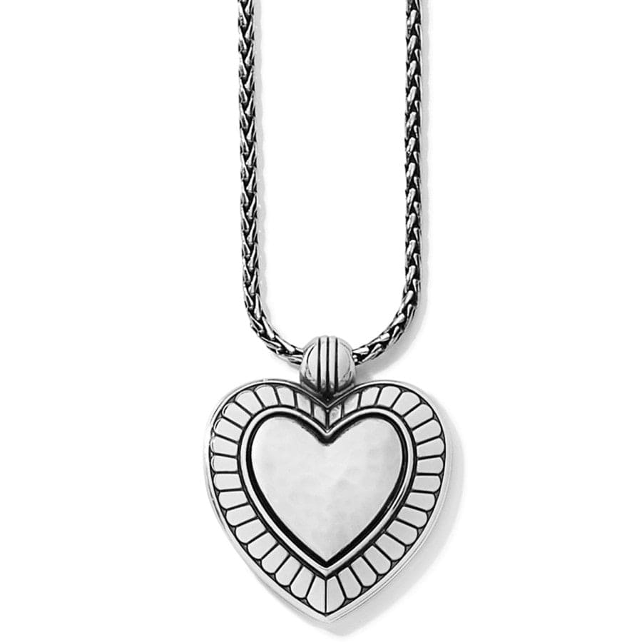 Big Sky Heart Necklace silver 1