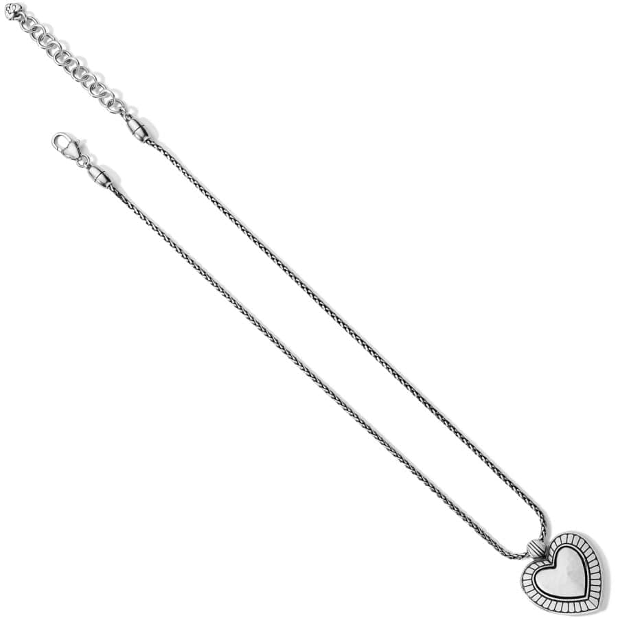 Big Sky Heart Necklace silver 3