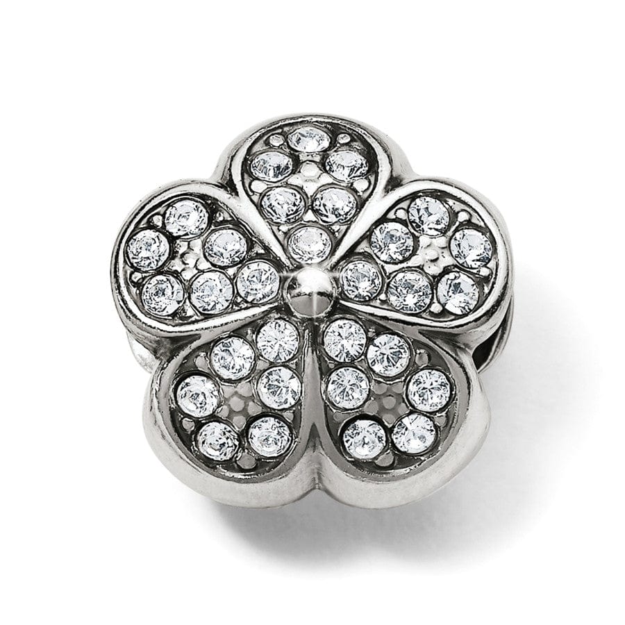 Blingy Flower Bead silver 1