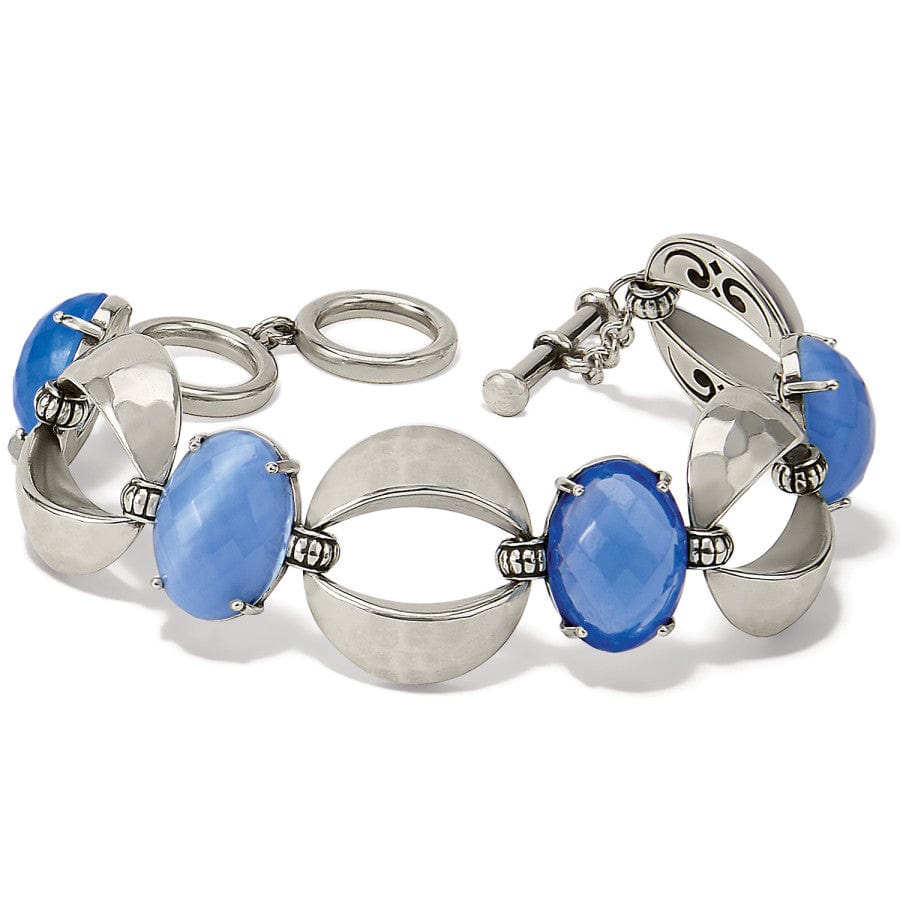 Blue Moon Link Bracelet silver-blue 1