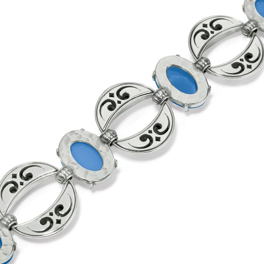 Blue Moon Link Bracelet silver-blue 2