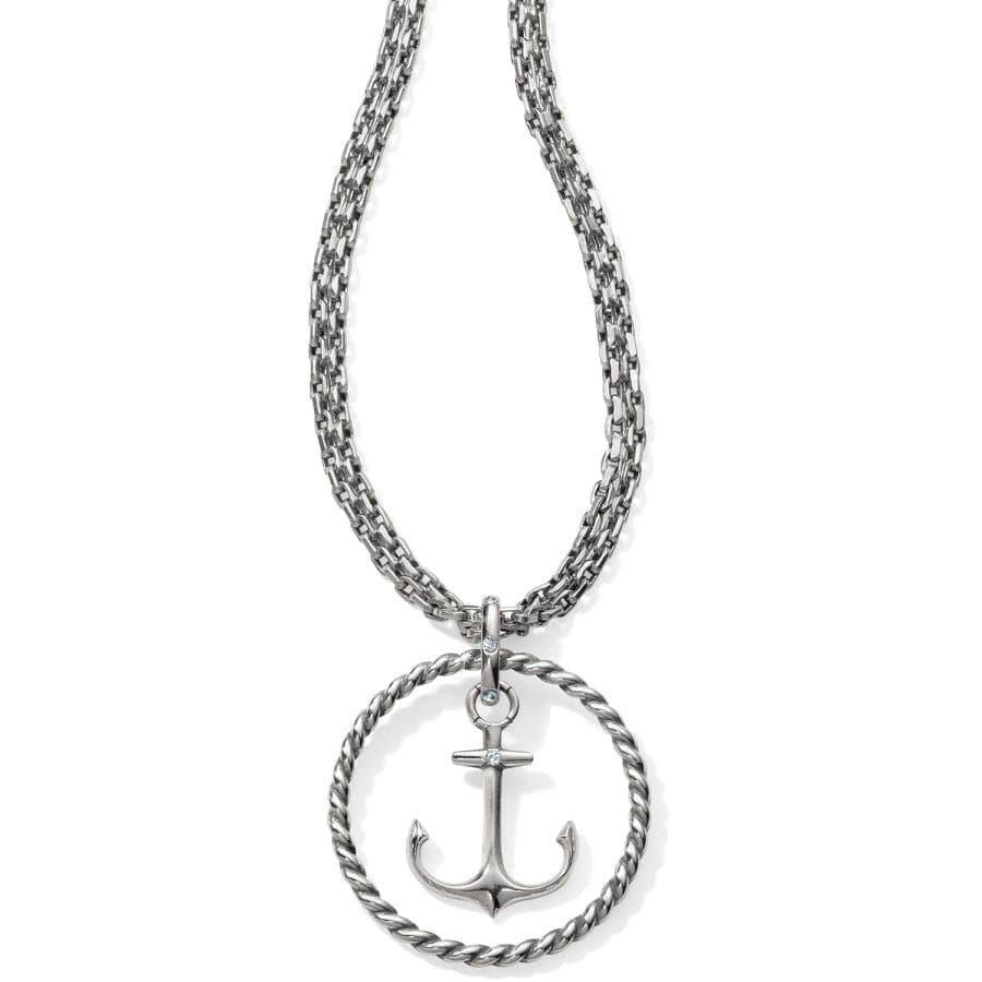 Effy Mens Sterling Silver Anchor Pendant Necklace | CoolSprings Galleria