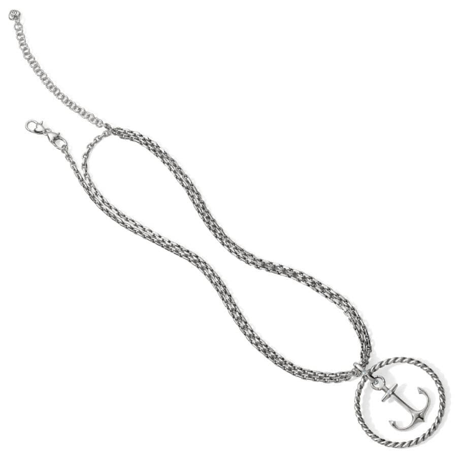 Blue Water Float Anchor Convertible Necklace