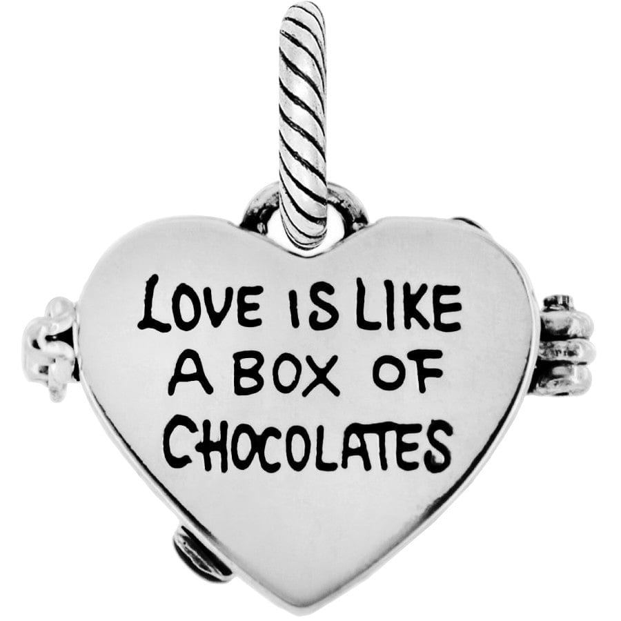 Box Of Chocolates Charm silver-red 3