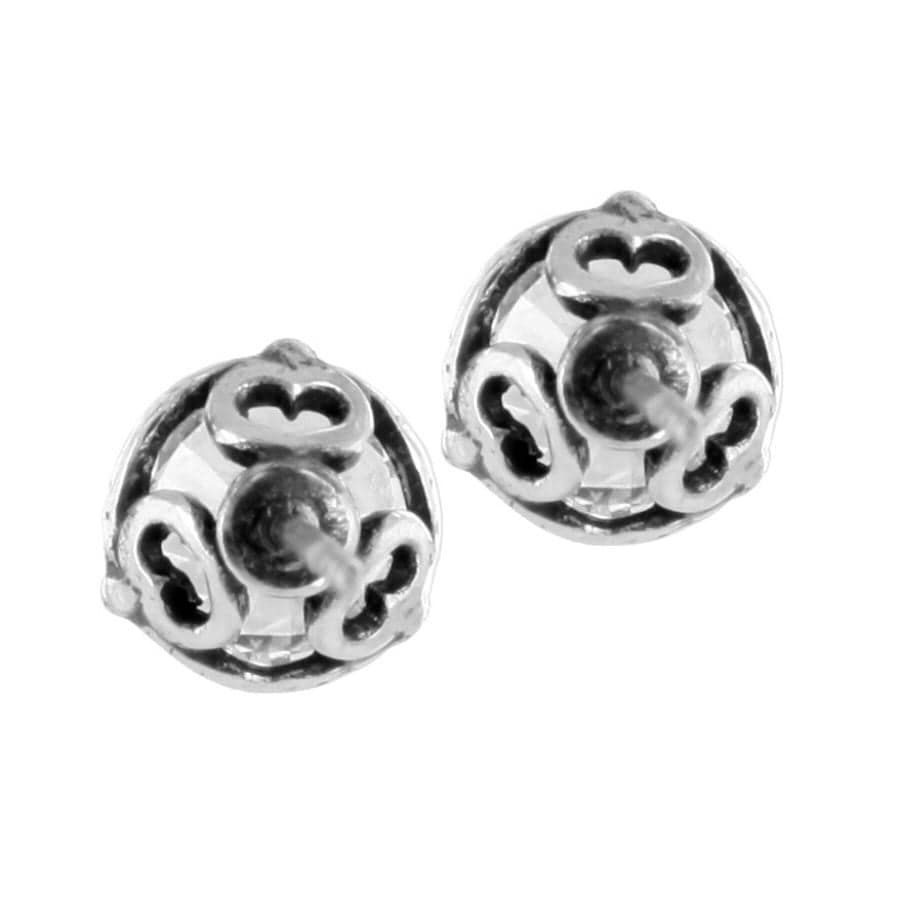Brilliance 7MM Post Earrings silver 3