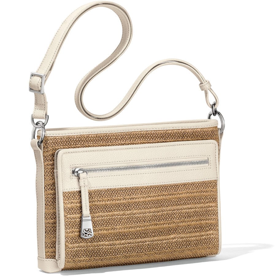 Brooklyn Straw Cross Body Organizer - Brighton