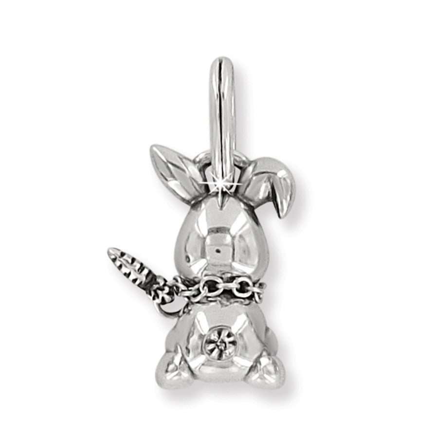 Bugsy Rabbit Charm silver 2