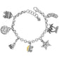California State Charm Bracelet