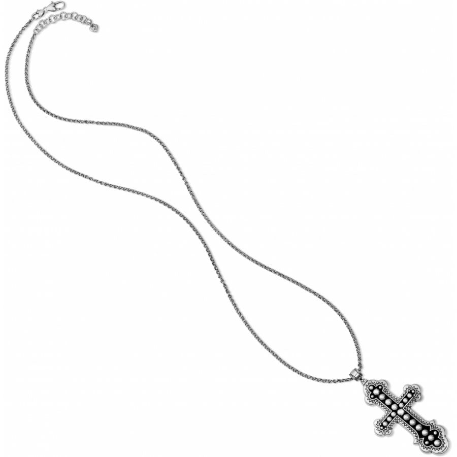 Calvary Cross Convertible Necklace silver 4
