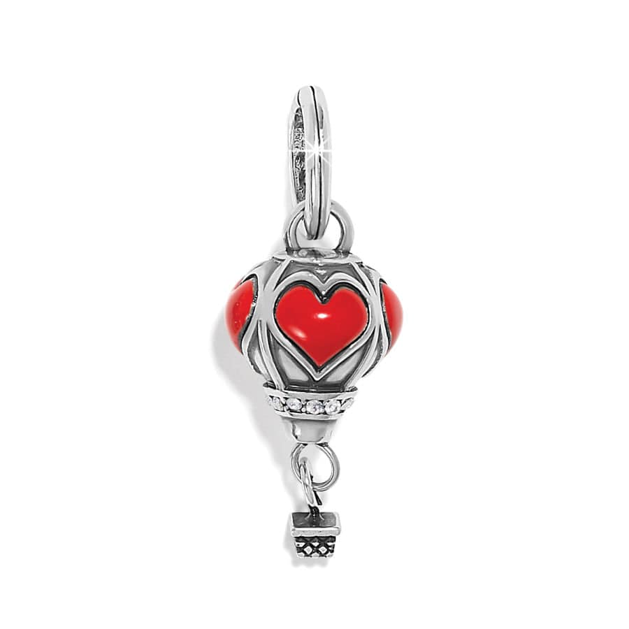 Carry Me With Love Charm silver-red 2