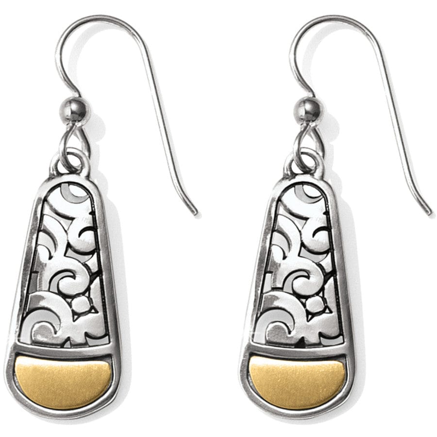 Catania French Wire Earrings silver-gold 1