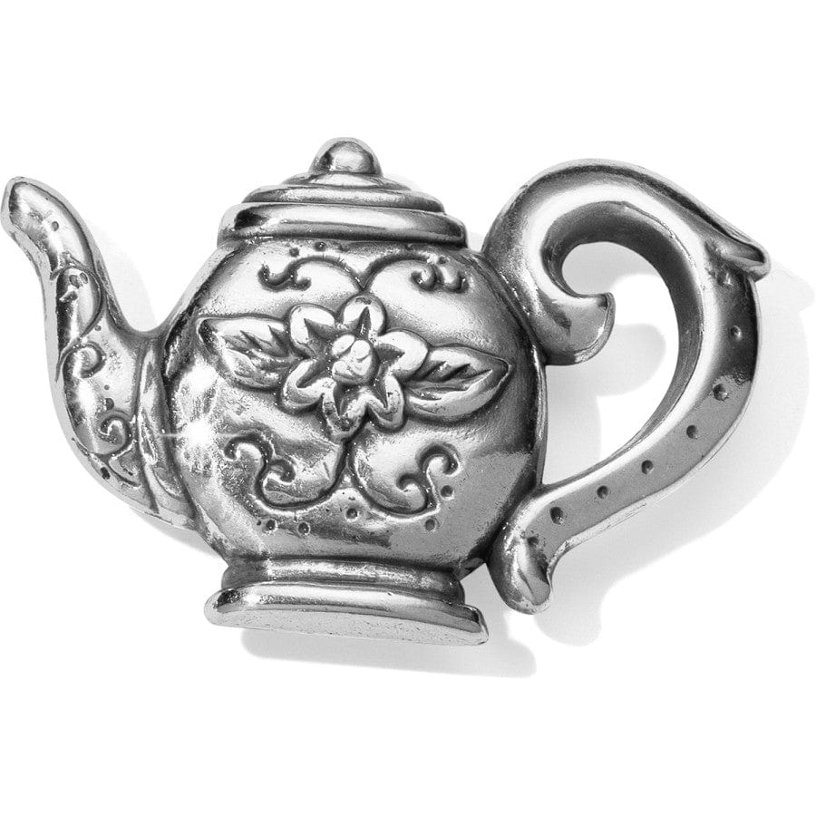 Chelsea Tea Pot Magnet silver 1