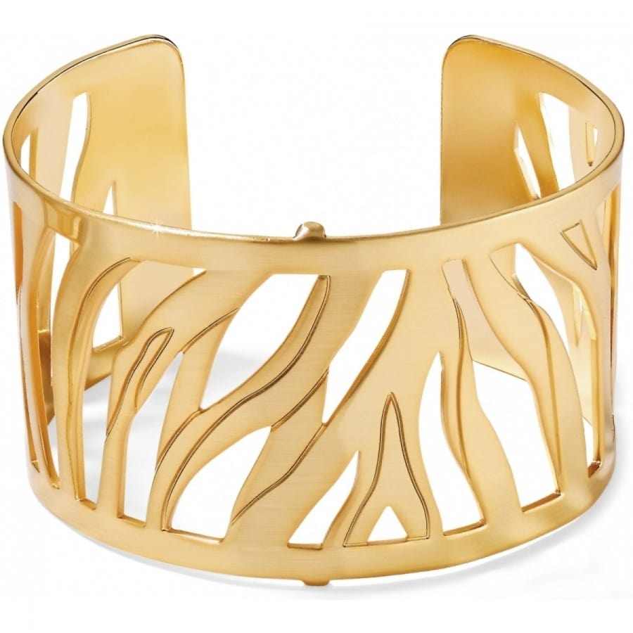 Christo Johannesburg Wide Cuff Bracelet gold 1