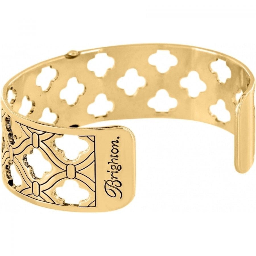 Christo London Narrow Cuff Bracelet gold 2