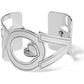 Christo Love Patch Wide Cuff Bracelet