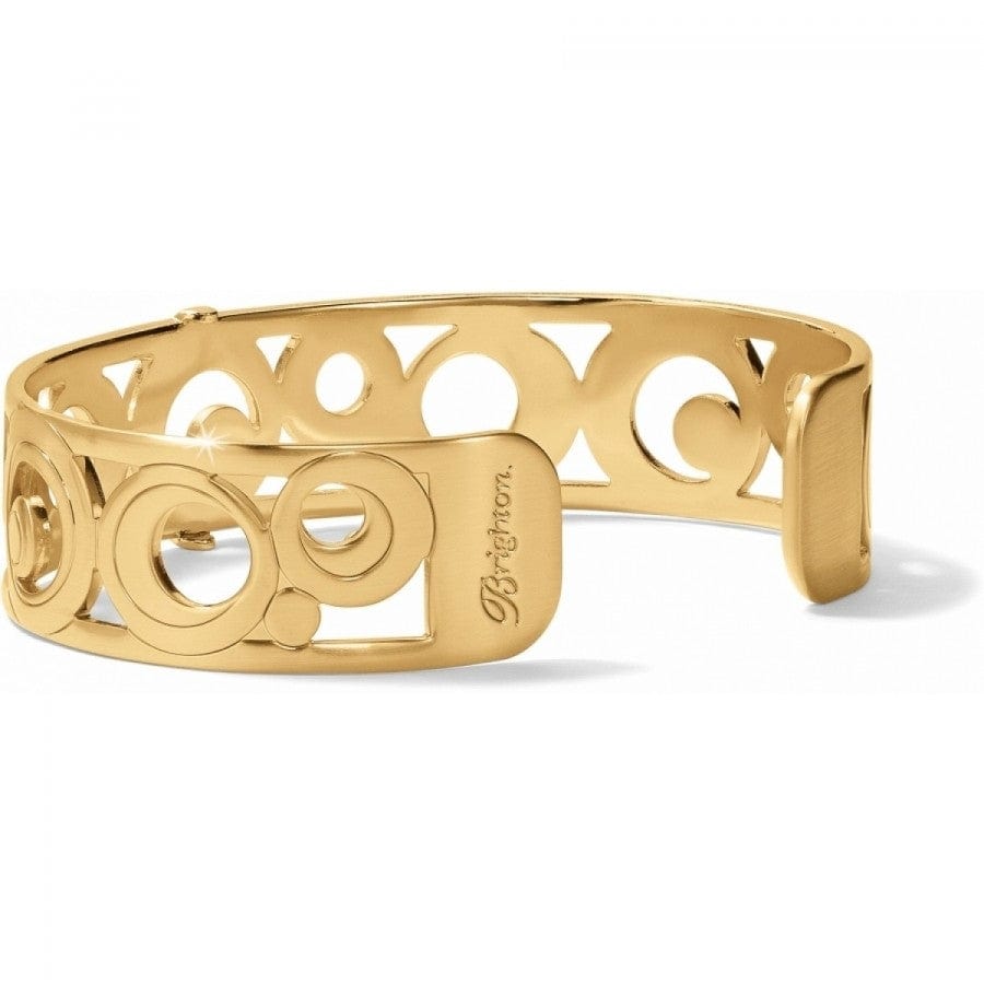 Christo Maui Slim Cuff Bracelet gold 2