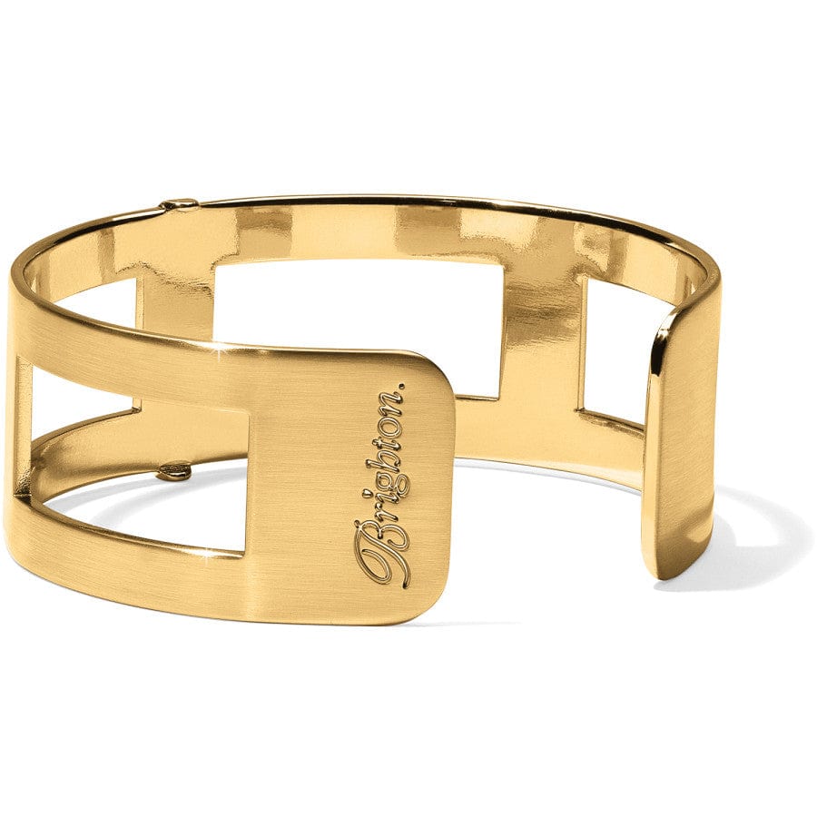 Christo Pasadena Narrow Cuff Bracelet gold 2