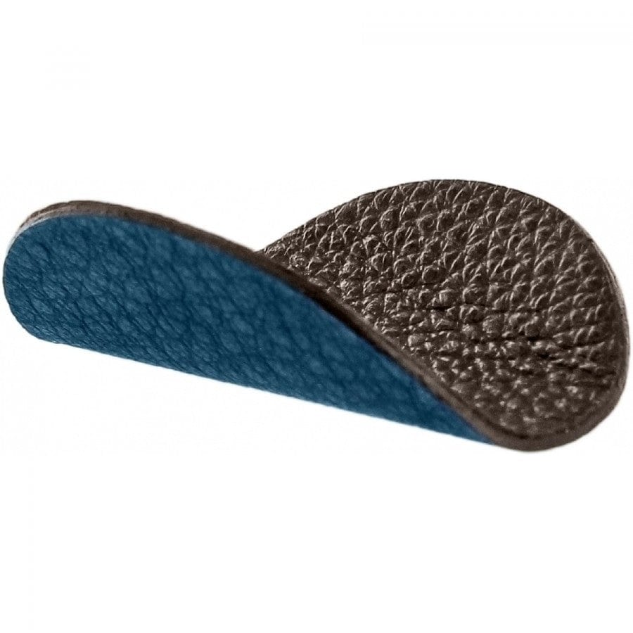 Christo Round Necklace Disc atlantic-blue-chocolate 4