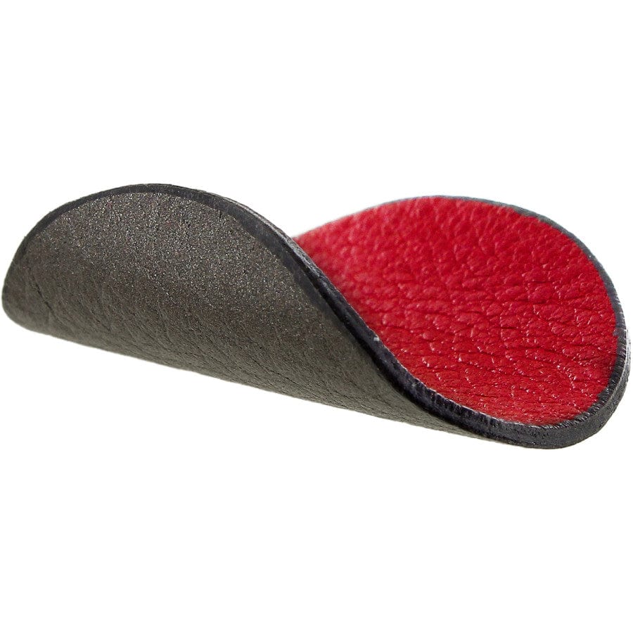 Christo Round Necklace Disc lipstick-pewter 25