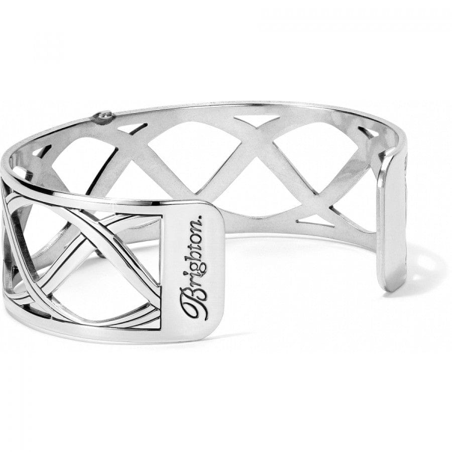 Christo Sydney Narrow Cuff Bracelet silver 2