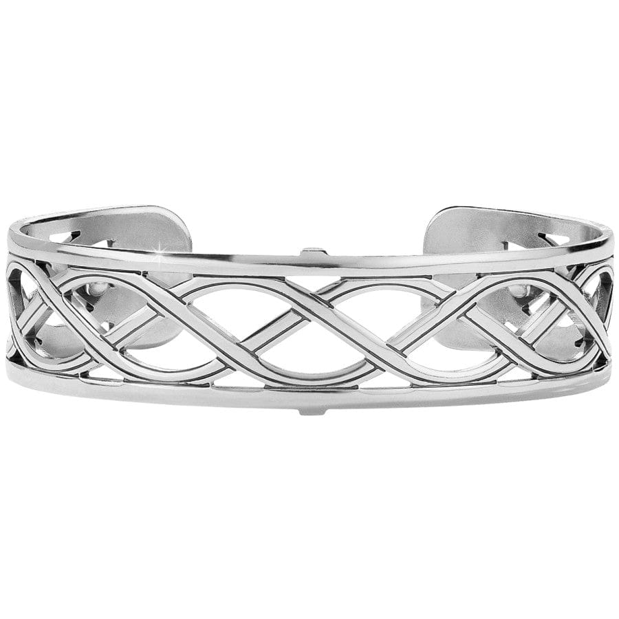Christo Sydney Slim Cuff Bracelet silver 1