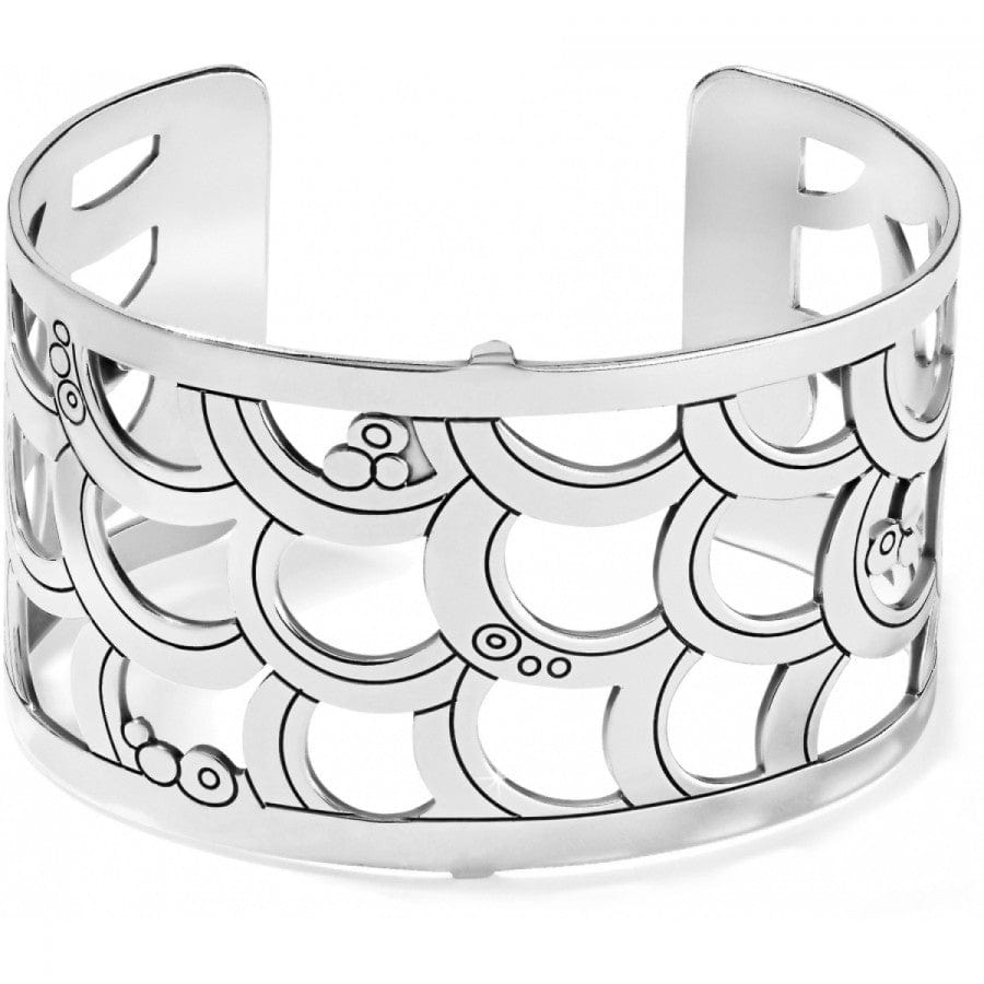 Christo Tokyo Wide Cuff Bracelet silver 4