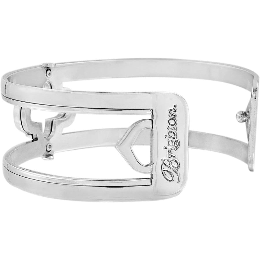 Christo Toledo Del Sol Narrow Cuff Bracelet silver 2