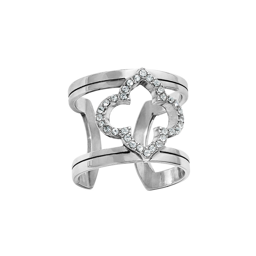 Christo Toledo Del Sol Wide Ring silver 1