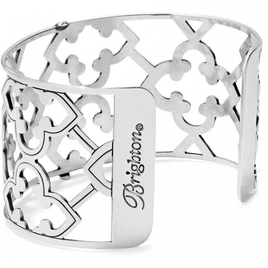 Christo Toledo Wide Cuff Bracelet silver 2