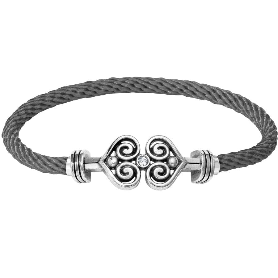 Color Clique Cord Alcazar Bracelet Set gray-silver 4