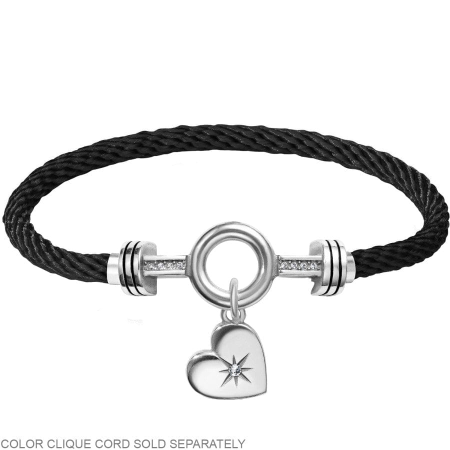 Color Clique Cord Starlit Heart Ornament