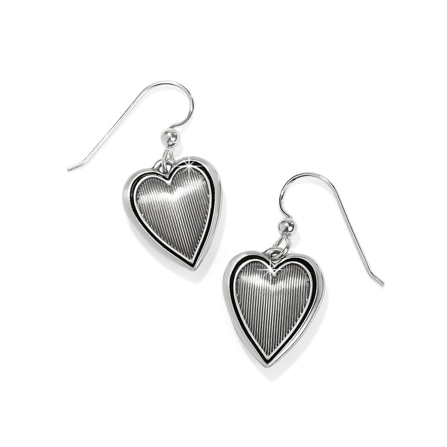 Colormix Heart French Wire Earrings silver-multi 2