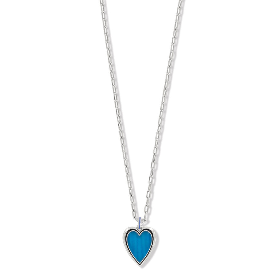 Colormix Heart Short Necklace silver-multi 2