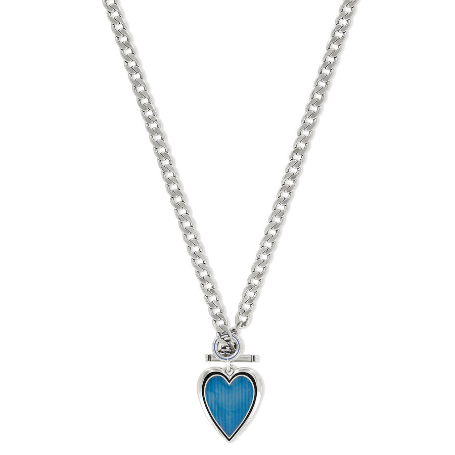 Colormix Heart Toggle Necklace silver-multi 2