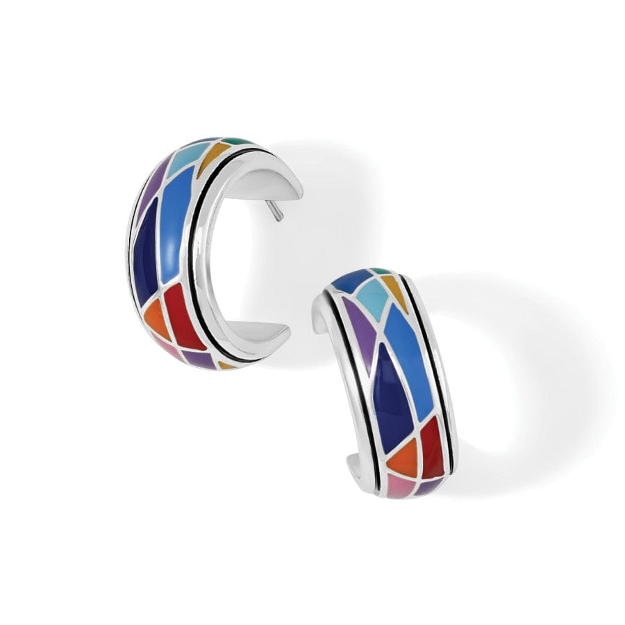 Colormix Hoop Earrings silver-multi 1
