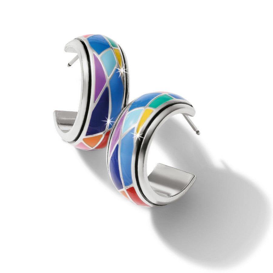 Colormix Hoop Earrings silver-multi 2