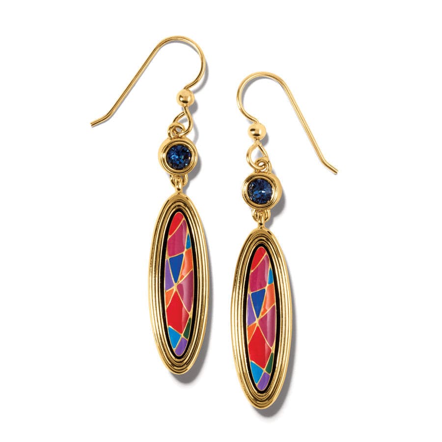 Colormix Jewel French Wire Earrings gold-multi 1