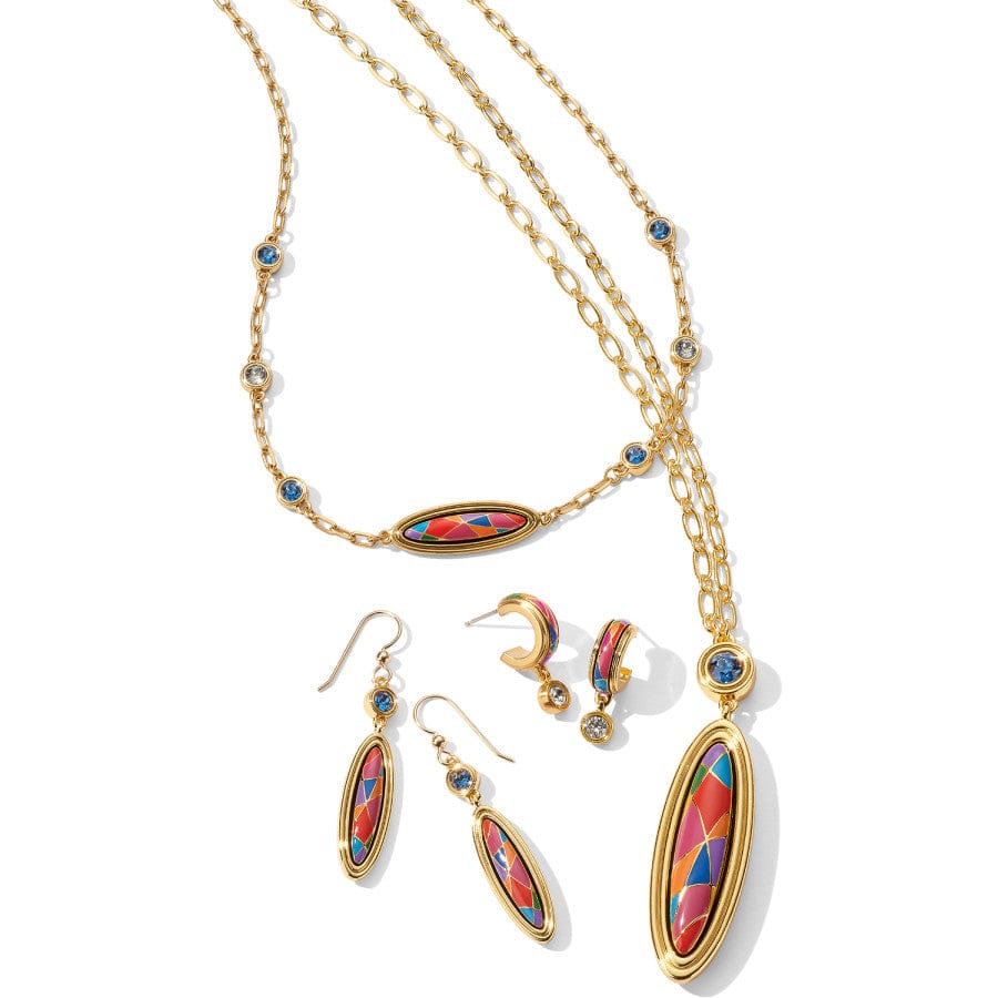 Colormix Jewel French Wire Earrings gold-multi 3