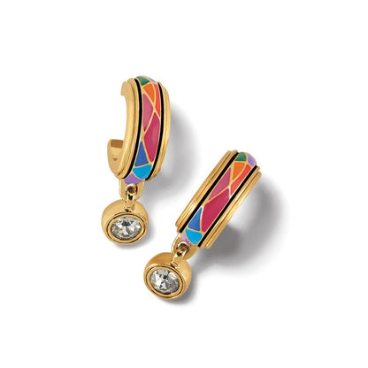 Colormix Jewel Hoop Earrings