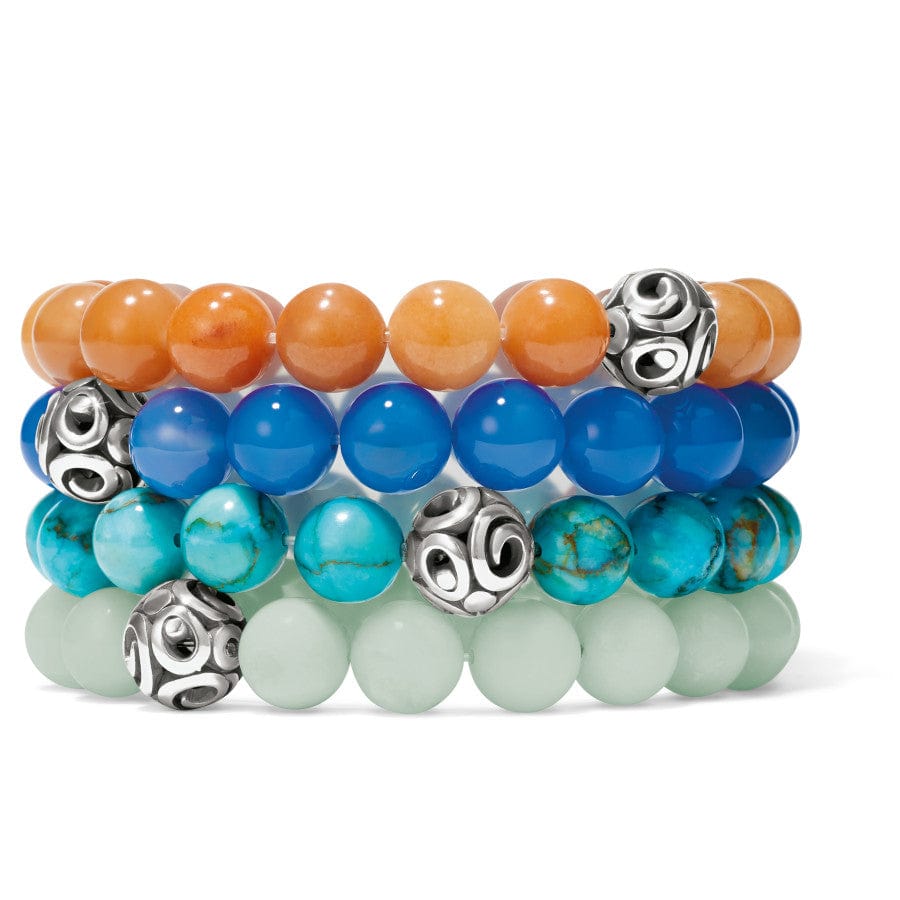 Contempo Chroma Turquoise Stretch Bracelet silver-turquoise 2