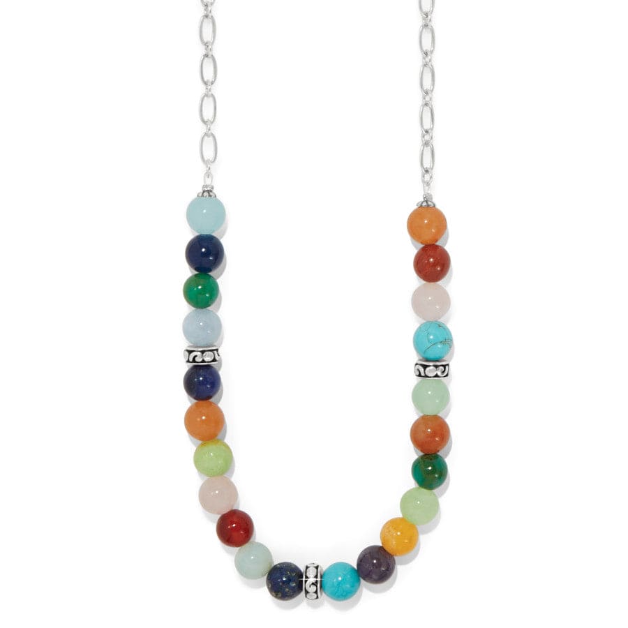 Contempo Confetti Necklace silver-multi 1