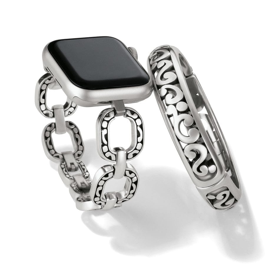 Sterling silver Apple watch band