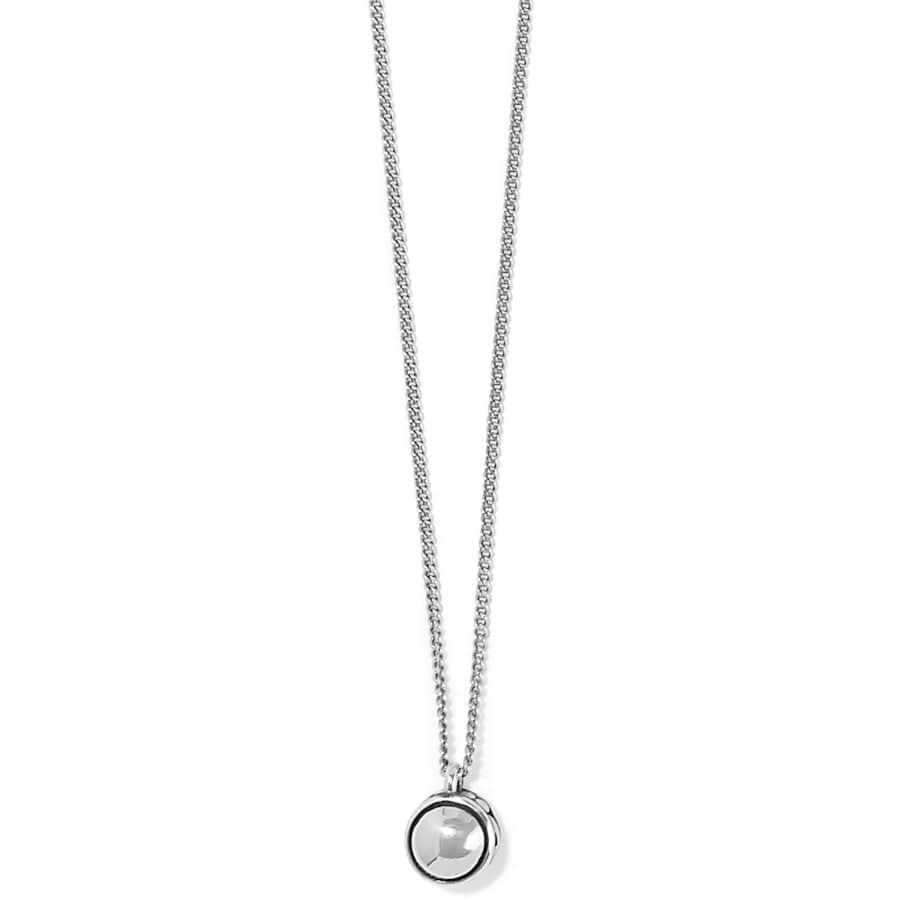 Contempo Nuevo Petite Dome Necklace silver 1