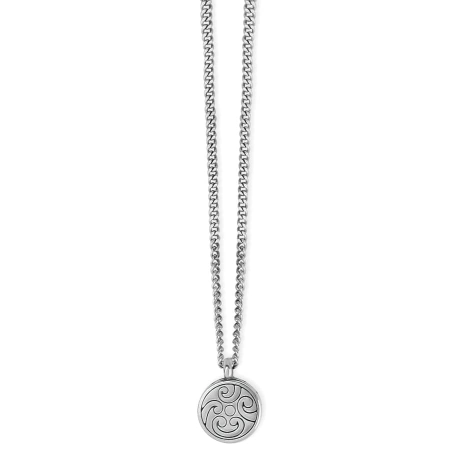 Contempo Nuevo Petite Dome Necklace silver 2