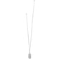 Contempo Token Tag Long Necklace